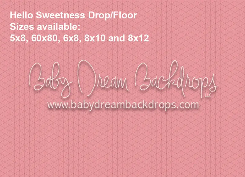 Hello Sweetness Floor Fabric Drop 1
