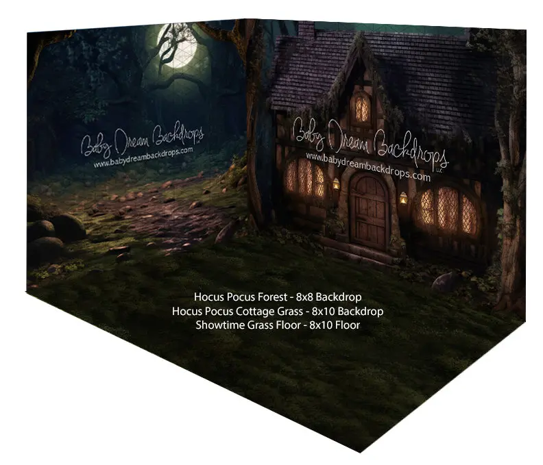 Hocus Pocus Forest + Cottage Grass + Showtime Grass Floor 1