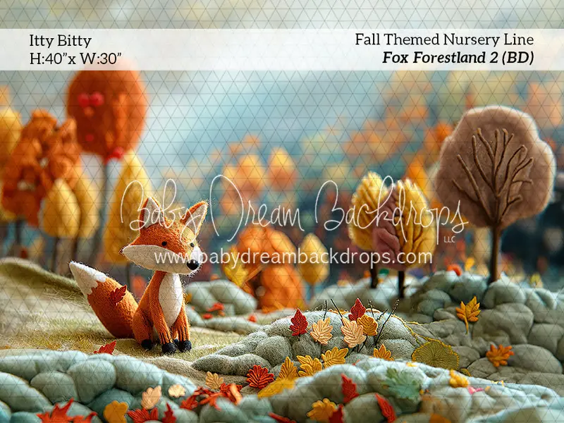 Itty Bitty Fall Themed Nursery Line Fox Forestland 2 (Bd) 1