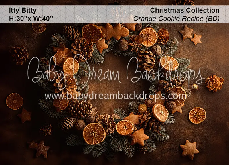 Itty Bitty Orange Cookie Recipe (Bd) 1