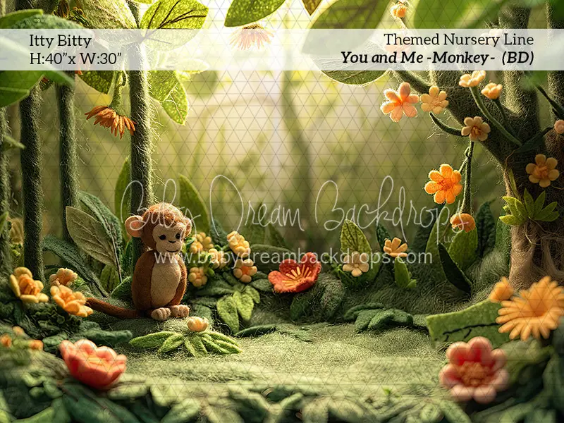 Itty Bitty Themed Nursery Line You And Me (Monkey) (Bd) 1