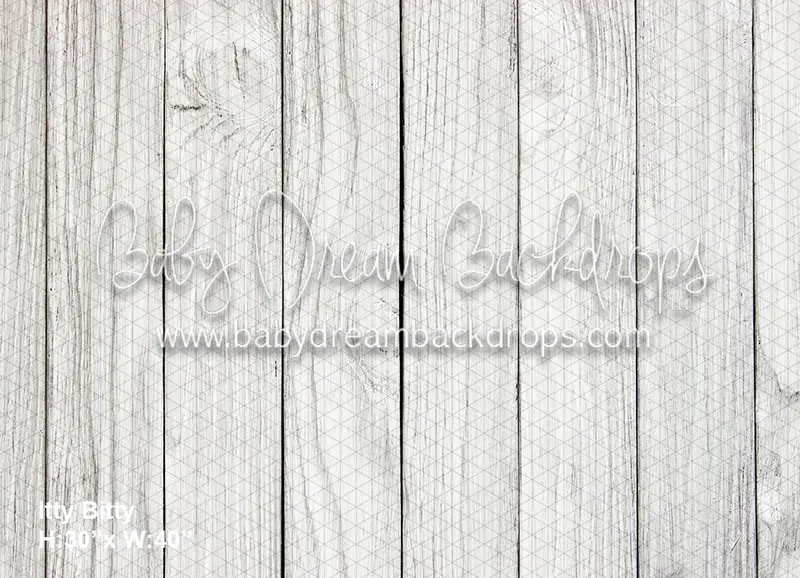 Itty Bitty White Weatherd Wood (Bd) 1