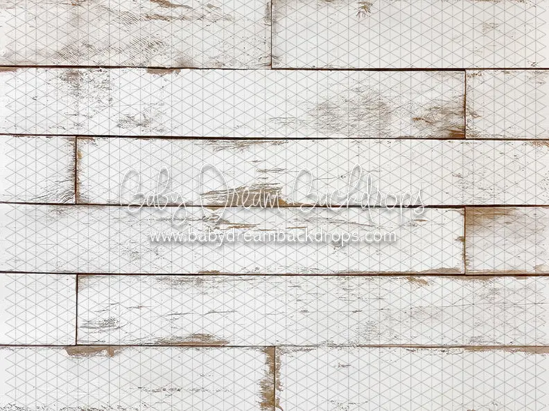 Itty Bitty Whitewashed Charm Planks (Cc) 1