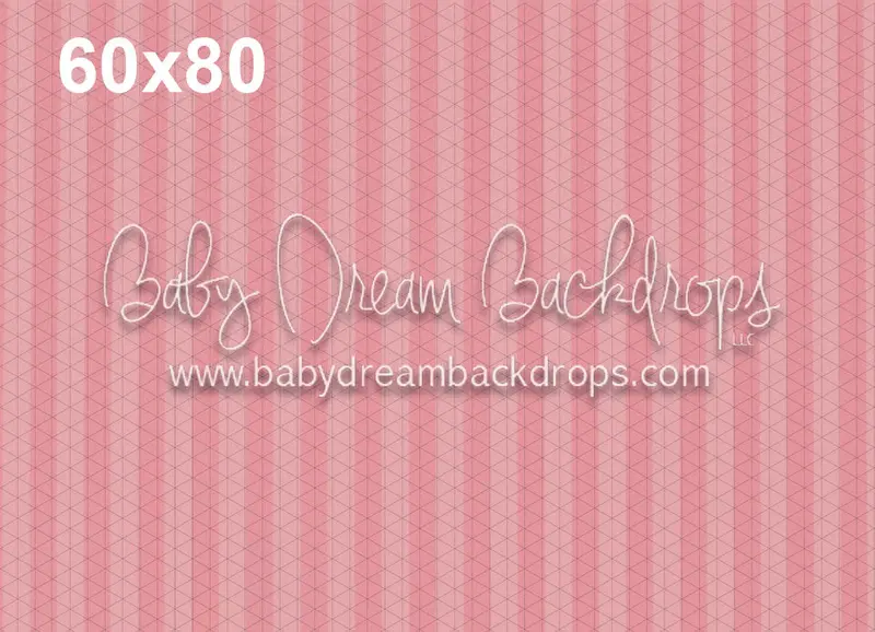 Life Is Sweet In Pink (Stripes) Floor Fabric Drop 1