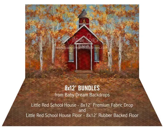Little Red School House And Floor Bundle 1