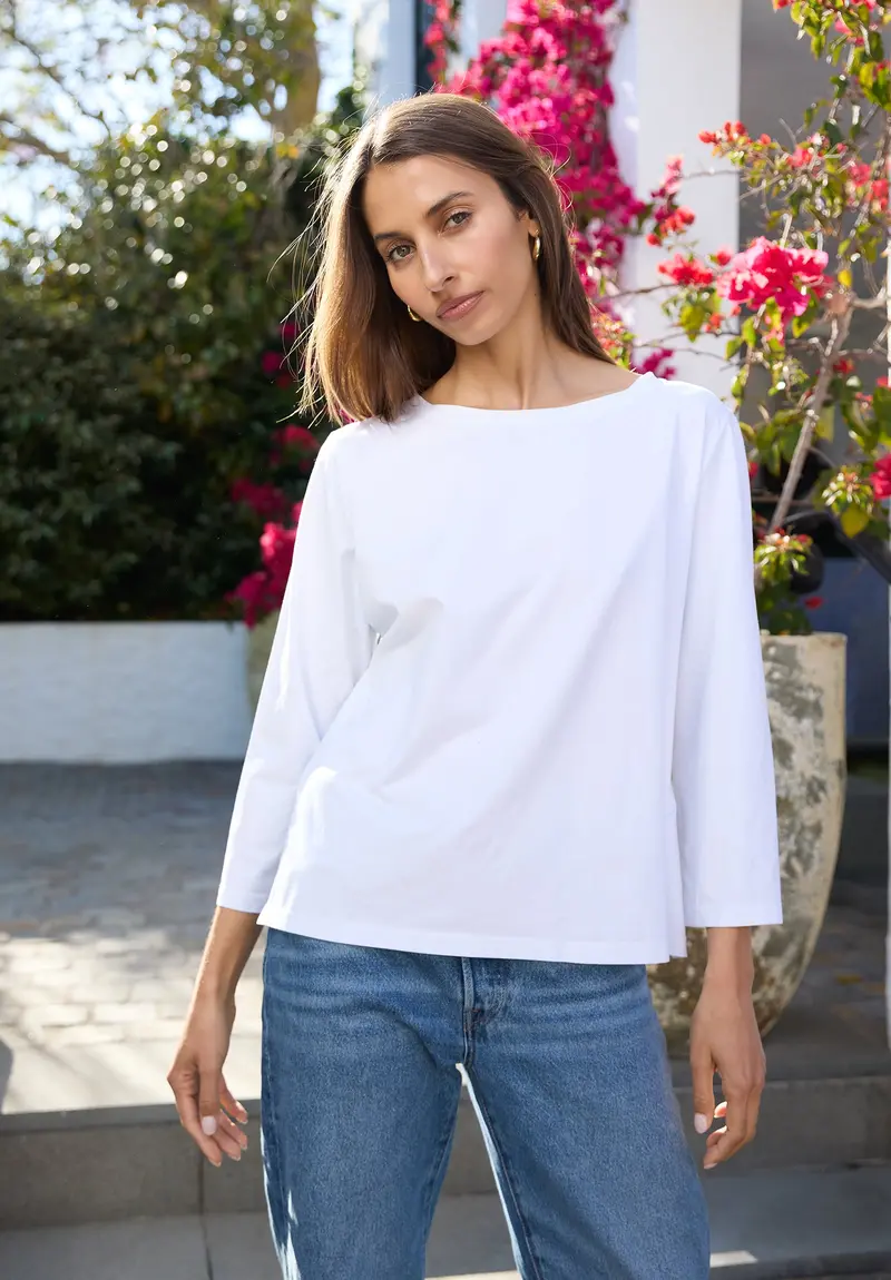 Marina White - Long Sleeve T-Shirt 1