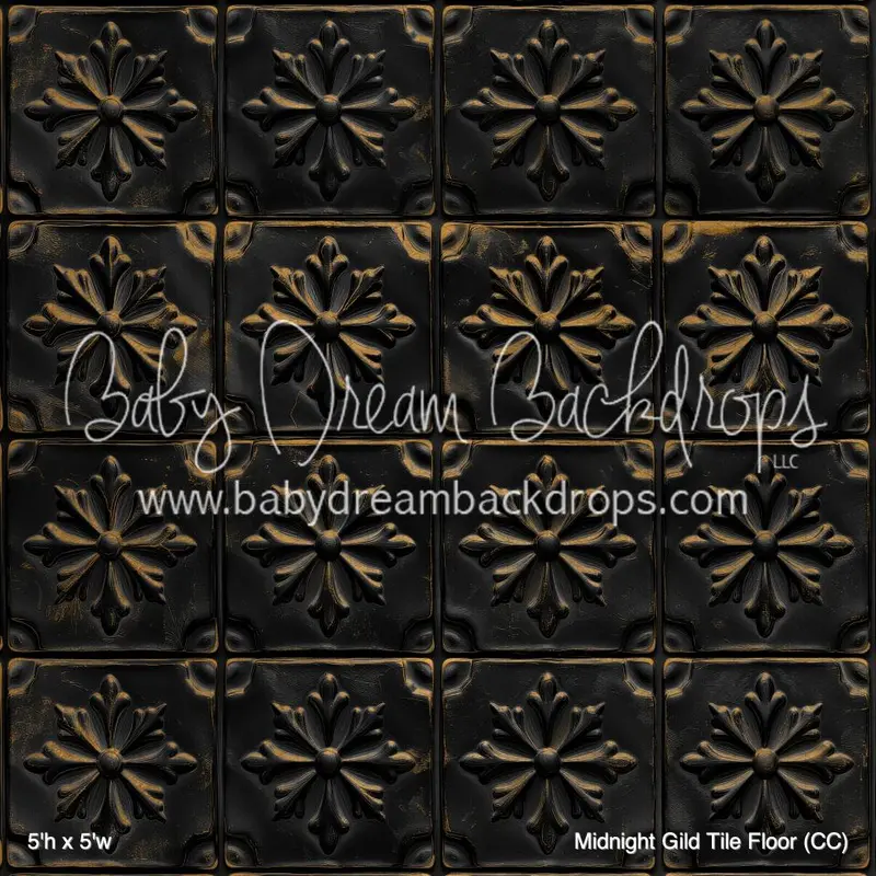 Midnight Gild Tile Floor (Cc) 1