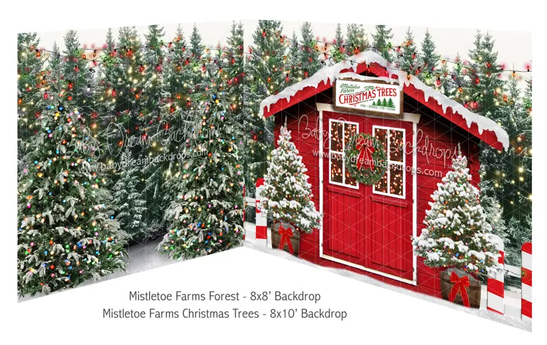 Mistletoe Farms Forests And Mistletoe Farms Christmas Trees Bundle 1