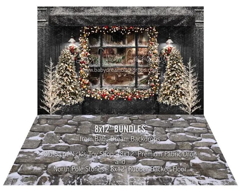 Old Saint Nick's Toy Shop And North Pole Stones Bundle 1