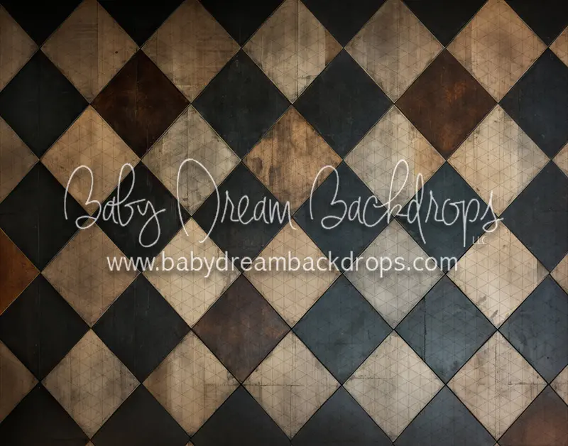 Old World Diamond Check Floor (Md) 1