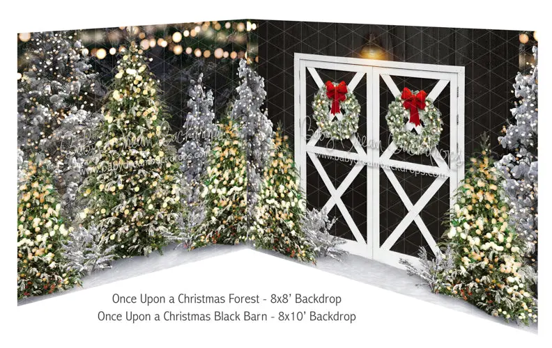 Once Upon A Christmas Forest And Once Upon A Christmas Black Barn Bundle 1