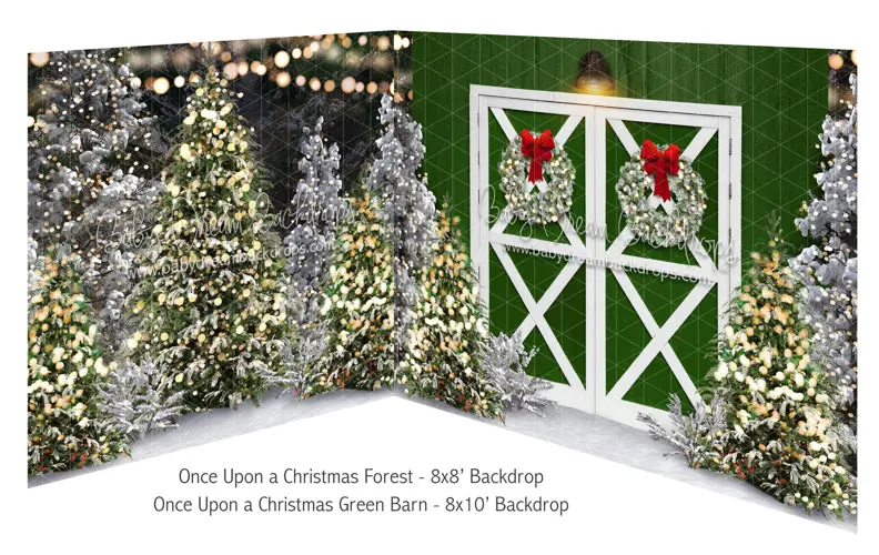 Once Upon A Christmas Forest And Once Upon A Christmas Green Barn Bundle 1