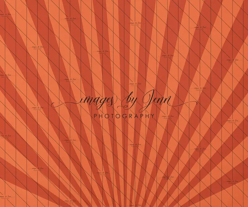 Orange Starburst Drop (Jg) 1