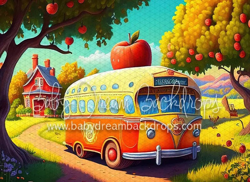 Painted School Bus (Md) 1