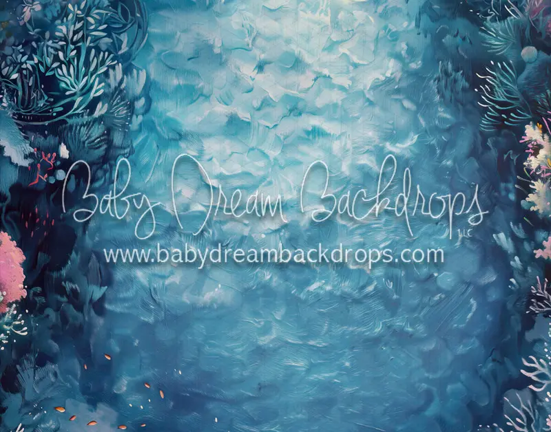 Pastel Mermaid Ocean Floor (Md) 1