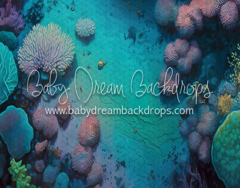 Pastel Mermaid Reef 3 Floor (Md) 1