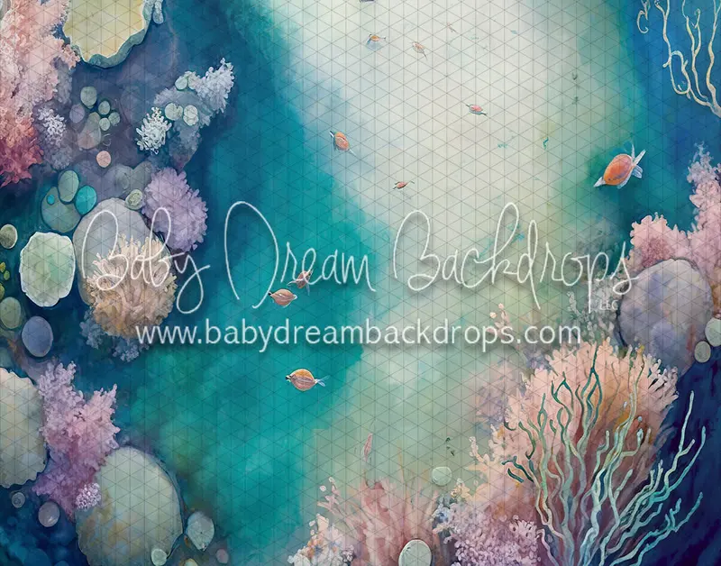Pastel Mermaid Reef 4 Floor (Md) 1