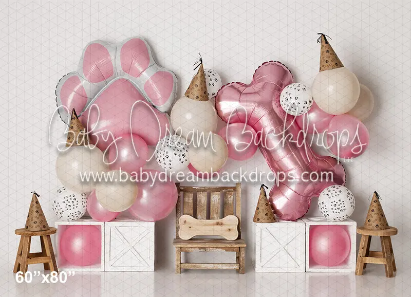Pawtastic Birthday Pink (Az) 1