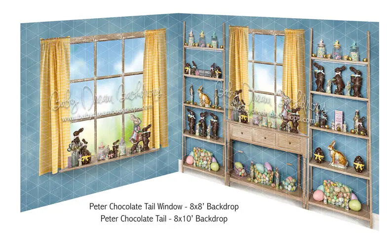 Peter Chocolate Tail And Window Bundle 1