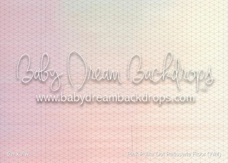 Pink Polka Dot Patisserie Floor (Wm) 1