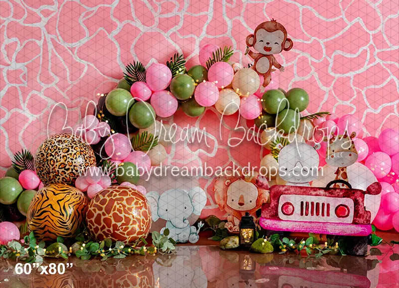 Pink Safari (Wh) 1