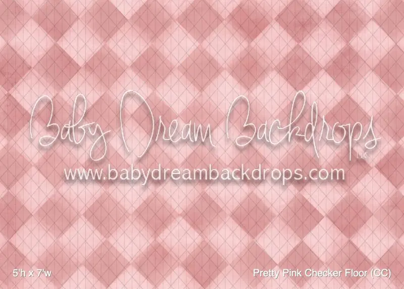 Pretty Pink Checker Floor (Cc) 1