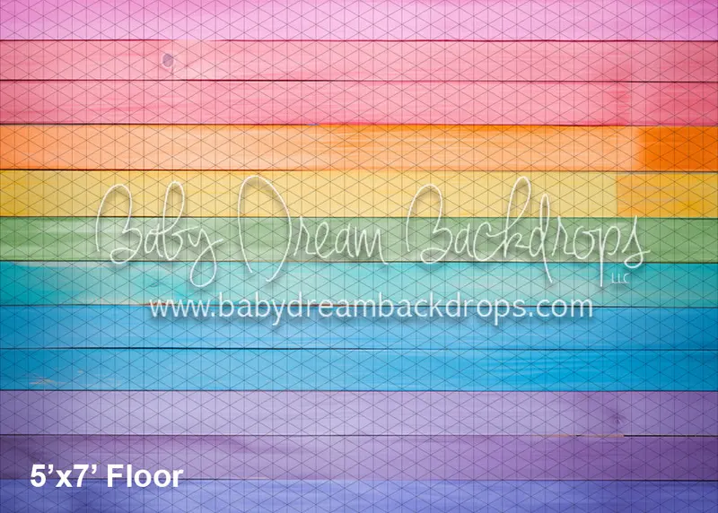 Rainbow Wood Floor (Wm) 1