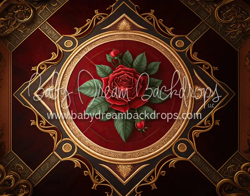 Red Rose Ballroom Floor (Md) 1