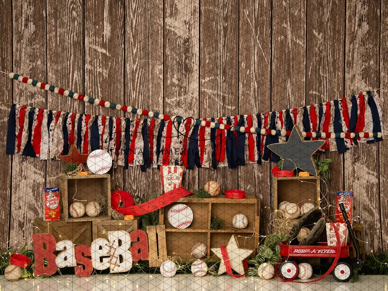 Red, White And Baseball (Je) 1