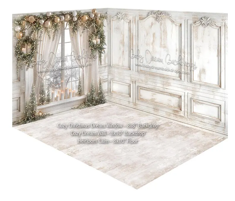 Room Cozy Christmas Dream Window + Cozy Dream Wall + Heirloom Calm 1