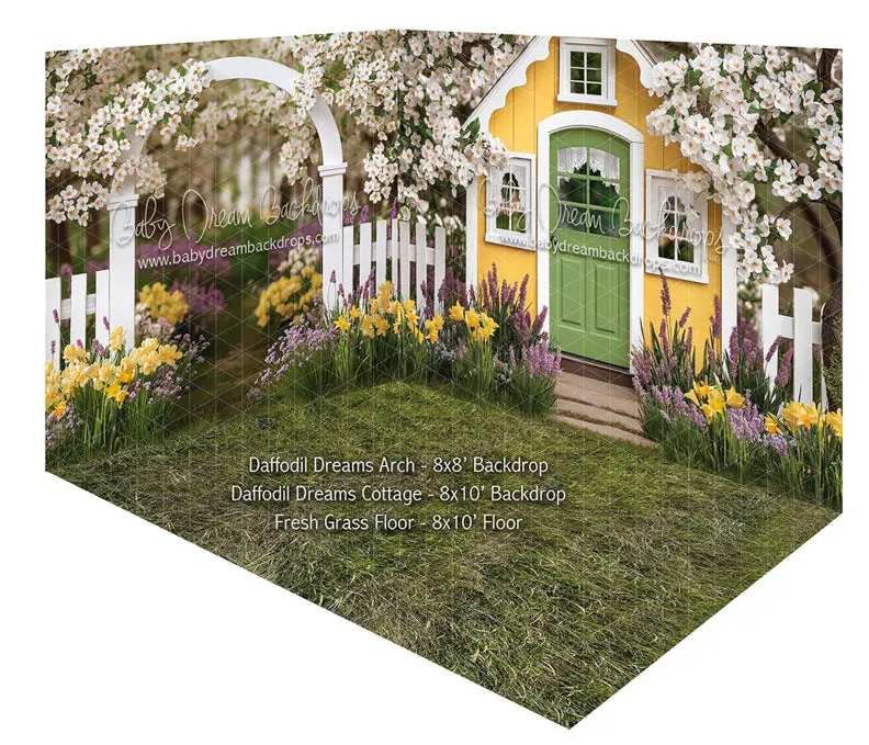 Room Daffodil Dreams Arch + Daffodil Dreams Cottage + Fresh Grass Floor 1