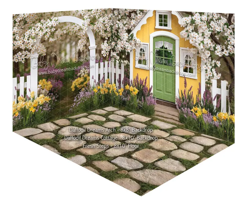Room Daffodil Dreams Arch + Daffodil Dreams Cottage + Fresh Steps 1