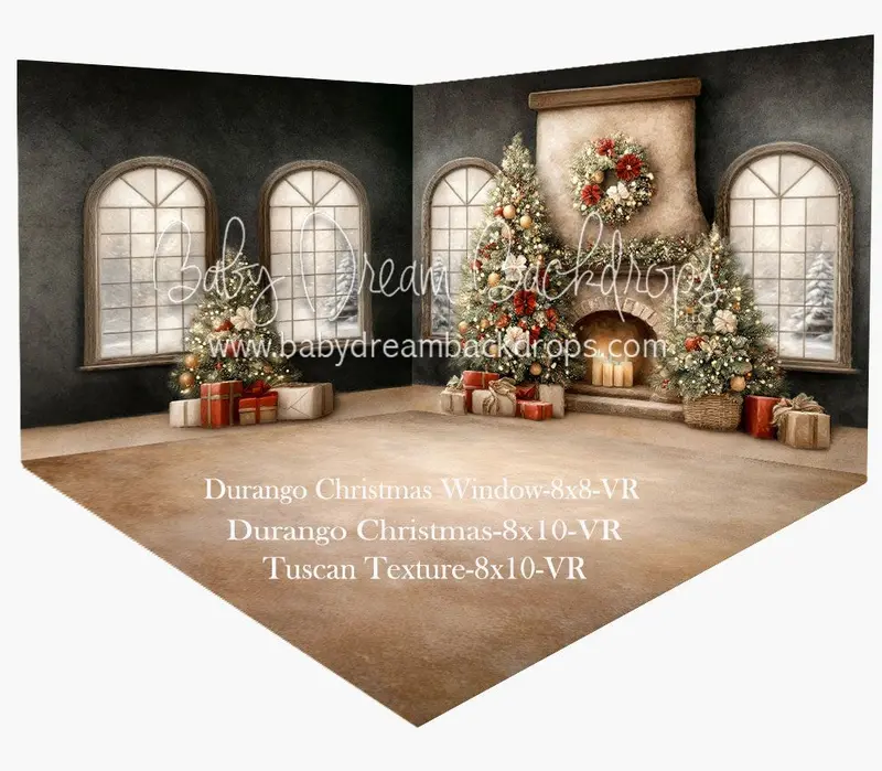 Room Durango Christmas + Durango Christmas Window + Tuscan Texture Floor (Vr) 1