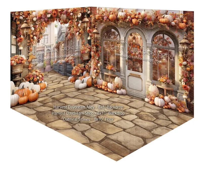 Room Harvest Daydream Alley + Harvest Daydream Shop + Oatmeal Stones 1