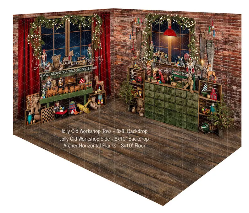 Room Jolly Old Workshop Toys + Jolly Old Workshop Side + Archer Horizontal (Ja) 1