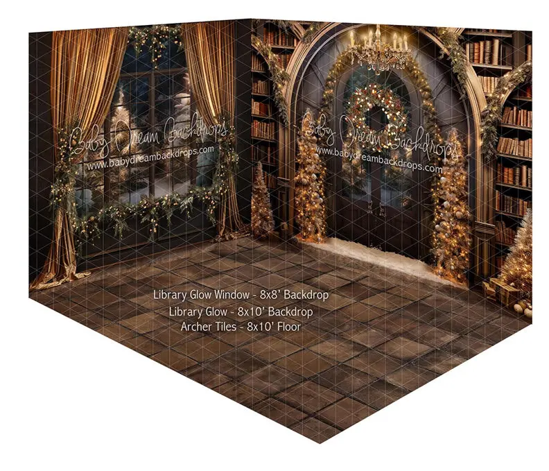 Room Library Glow Window + Library Glow + Archer Tiles 1