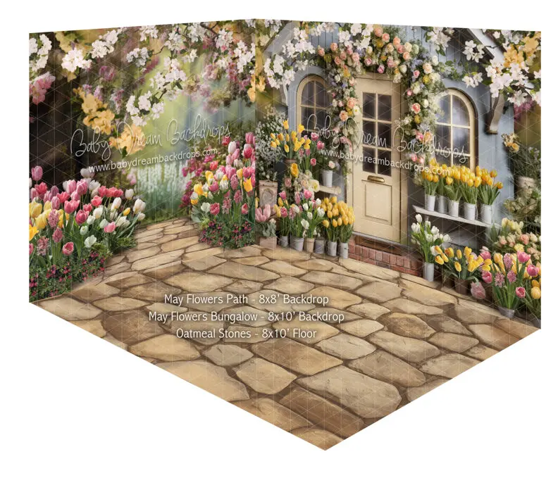 Room May Flowers Path + May Flowers Bungalow + Oatmeal Stones 1