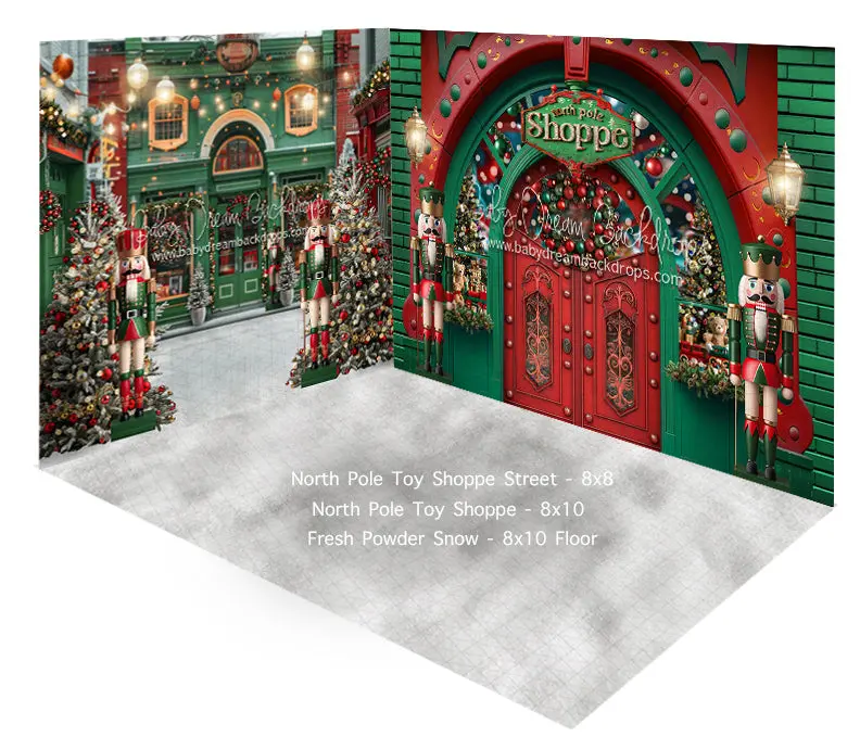 Room North Pole Toy Shoppe Street + North Pole Toy Shoppe  + Fresh Powder Snow 1