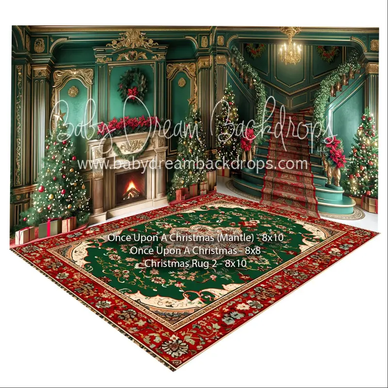 Room Once Upon A Christmas (Mantle) + Once Upon A Christmas + Christmas Rug 2 1