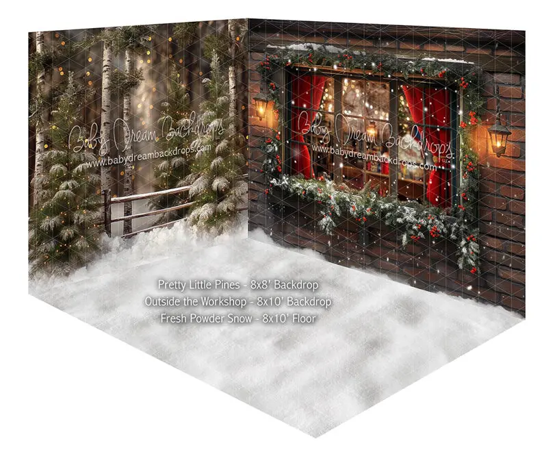 Room Pretty Little Pines + Outside The Workshop + Fresh Powder Snow 1