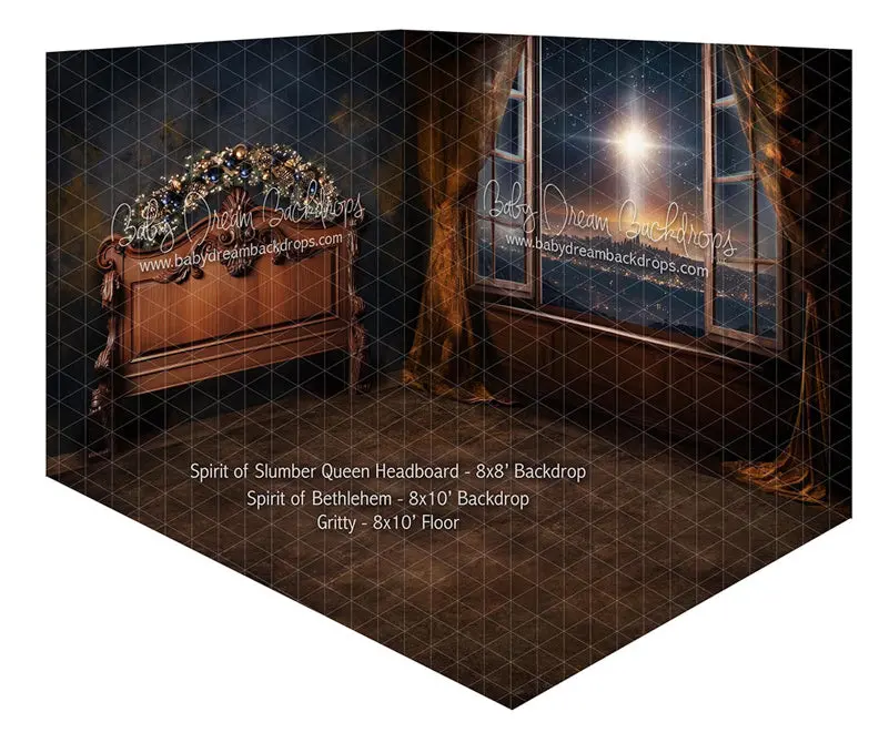 Room Spirit Of Slumber Queen Headboard + Spirit Of Bethlehem + Gritty 1