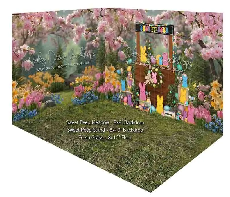 Room Sweet Peep Meadow + Sweet Peep Stand + Fresh Grass 1