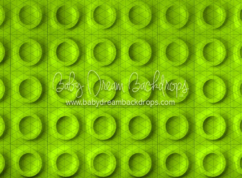 Round And Round Lime (Cc) 1