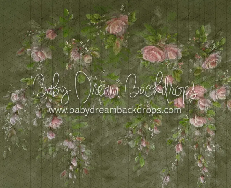 Rts 8X12 Fleece  Heirloom Floret Romance (Ss) 1