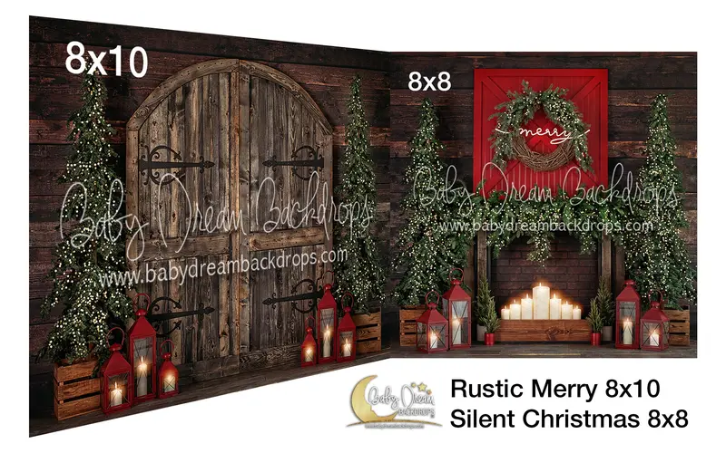 Rustic Merry And Silent Christmas 1