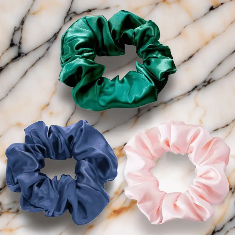 Scrunchies-Silk Colourful Set 1