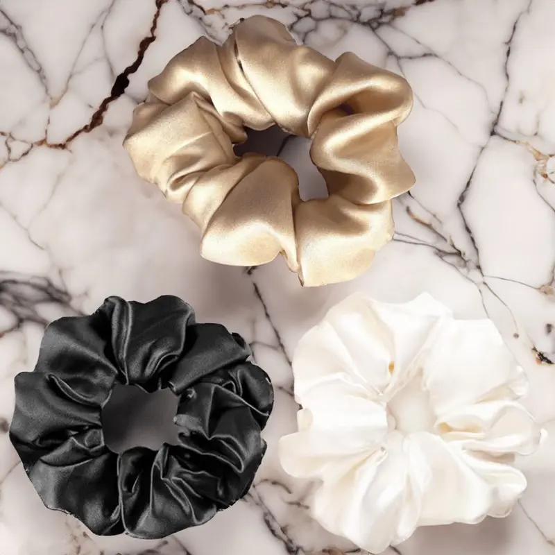 Scrunchies-Silk Neutral Set 1