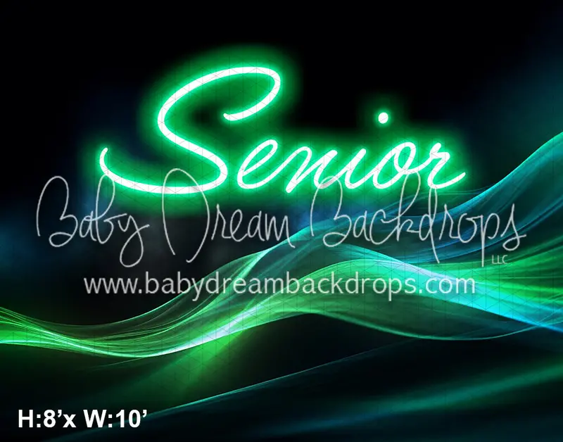 Senior Neon Blue And Green (Az) 1