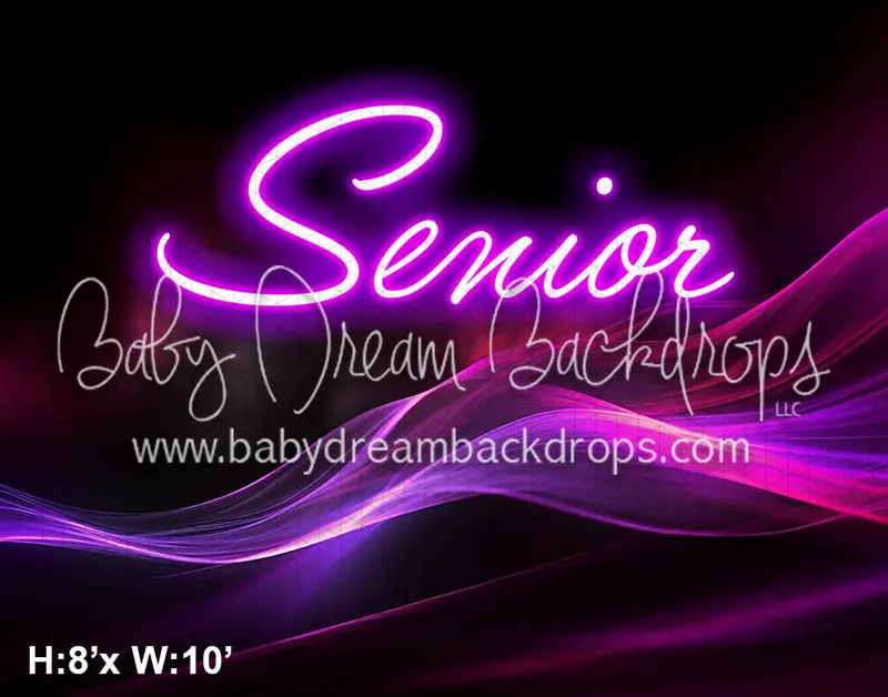Senior Neon Pink And Purple (Az) 1