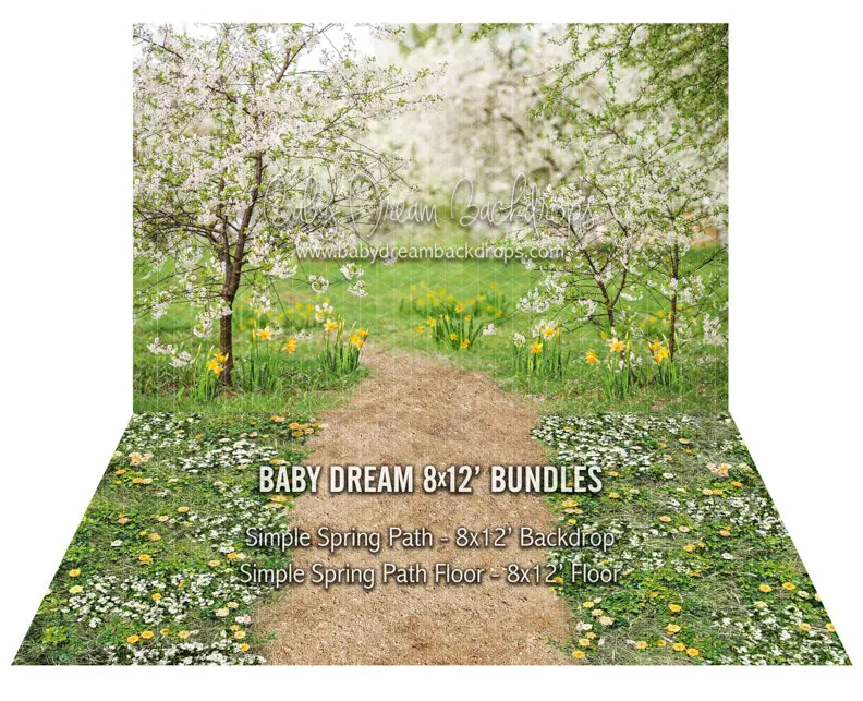 Simple Spring Path And Floor Bundle 1